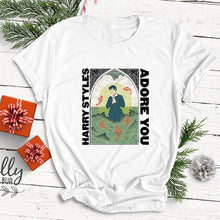 Load image into Gallery viewer, Hip Hop Harry Styles T-shirt Fine Line Love on Tour Women treat people with kindness Female Ullzang T-shirt 90s Graphic Tshirt