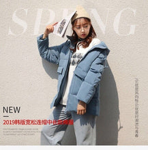 Load image into Gallery viewer, Network kapok yi Female Long mian bao fu 2020 Winter Cotton Loose Coat