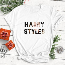 Load image into Gallery viewer, Hip Hop Harry Styles T-shirt Fine Line Love on Tour Women treat people with kindness Female Ullzang T-shirt 90s Graphic Tshirt
