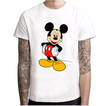 Load image into Gallery viewer, New Mickey T shirt men fashions Mickey cartoon print streetwear men short sleeve casual Harajuku t shirt Hot sale t shirts
