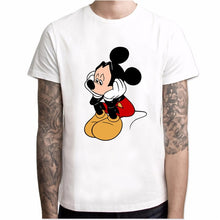 Load image into Gallery viewer, New Mickey T shirt men fashions Mickey cartoon print streetwear men short sleeve casual Harajuku t shirt Hot sale t shirts
