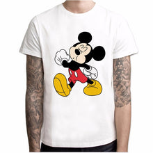 Load image into Gallery viewer, New Mickey T shirt men fashions Mickey cartoon print streetwear men short sleeve casual Harajuku t shirt Hot sale t shirts
