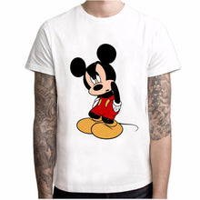 Load image into Gallery viewer, New Mickey T shirt men fashions Mickey cartoon print streetwear men short sleeve casual Harajuku t shirt Hot sale t shirts
