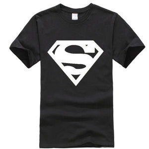 new fashion summer short sleeve cool Superman printed men t shirt 100% cotton o-neck casual men t-shirt tops tees