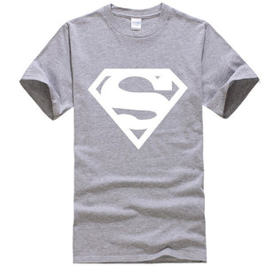 new fashion summer short sleeve cool Superman printed men t shirt 100% cotton o-neck casual men t-shirt tops tees