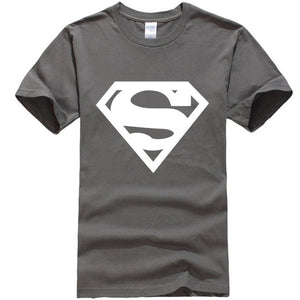 new fashion summer short sleeve cool Superman printed men t shirt 100% cotton o-neck casual men t-shirt tops tees