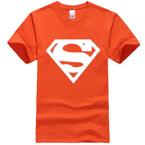 new fashion summer short sleeve cool Superman printed men t shirt 100% cotton o-neck casual men t-shirt tops tees