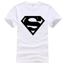 Load image into Gallery viewer, new fashion summer short sleeve cool Superman printed men t shirt 100% cotton o-neck casual men t-shirt tops tees
