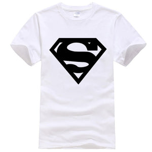 new fashion summer short sleeve cool Superman printed men t shirt 100% cotton o-neck casual men t-shirt tops tees