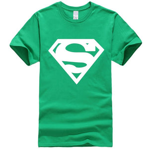 new fashion summer short sleeve cool Superman printed men t shirt 100% cotton o-neck casual men t-shirt tops tees