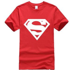 new fashion summer short sleeve cool Superman printed men t shirt 100% cotton o-neck casual men t-shirt tops tees