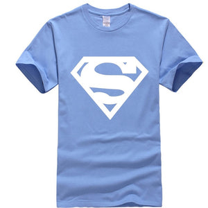 new fashion summer short sleeve cool Superman printed men t shirt 100% cotton o-neck casual men t-shirt tops tees