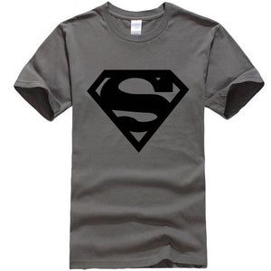 new fashion summer short sleeve cool Superman printed men t shirt 100% cotton o-neck casual men t-shirt tops tees