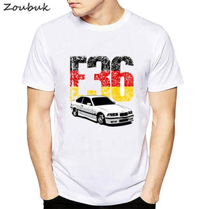 Funny bmw e46 e90 e39 e60 e30 T shirt Men Classic Man Cool Supercar TEE Male summer tops white camisetas harajuku hip hop tshirt