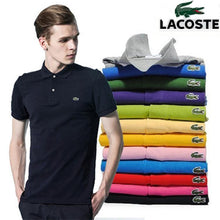 Load image into Gallery viewer, Man Polo Shirt Brand Mens Casual Deer Embroidery Polo shirt Men Short Sleeve High Quantity Polo Men
